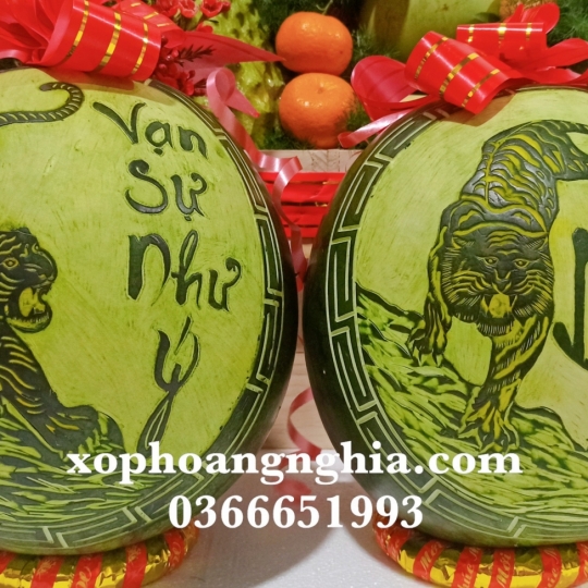 CẮT TỈA DƯA HẤU 3